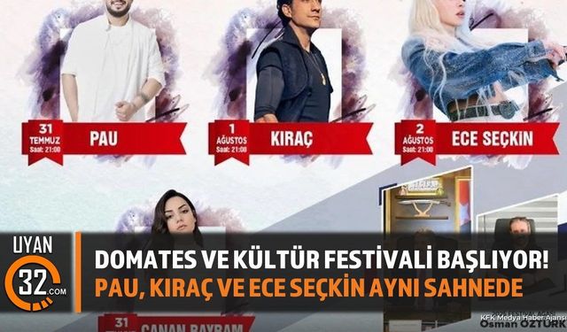 Söğüt'te 20. Domates ve Kültür Festivali Coşkusu Başlıyor