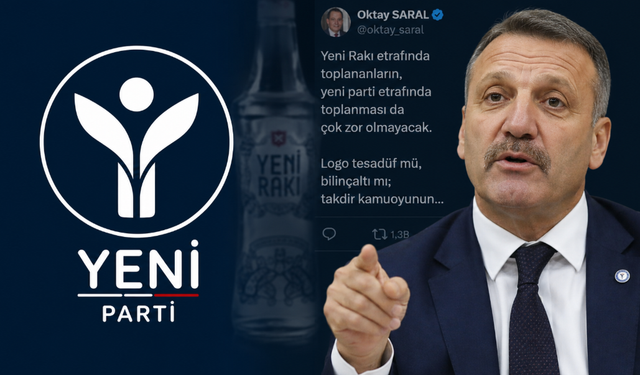 YENİ Parti logosu tartışma yarattı: Oktay Saral'dan dikkat çeken paylaşım