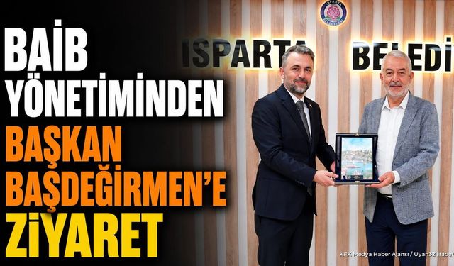 BAİB Başkanı Mehmet Ali Can'dan Başkan Başdeğirmen'e Ziyaret