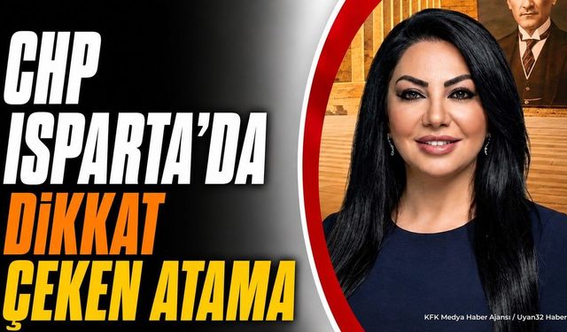 CHP Isparta İl Kadın Kolları Başkanlığına Emine Taşpınar Getirildi