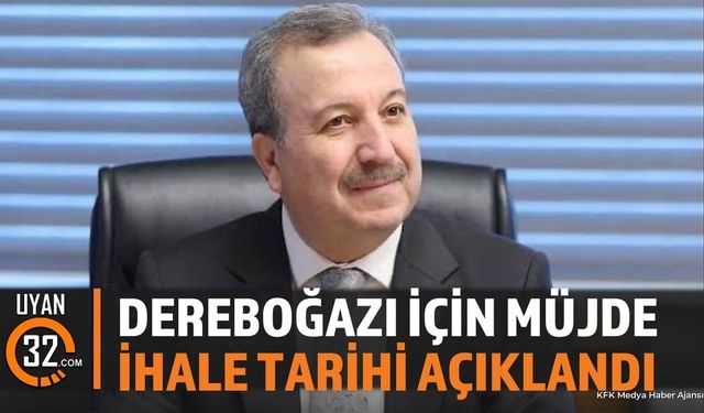 Dereboğazı Yolu İçin Tarih Verildi: 20,5 Milyar TL'lik Yatırım