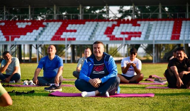 Eğirdir'de Güne Sporla Başla Etkinliği Devam Ediyor