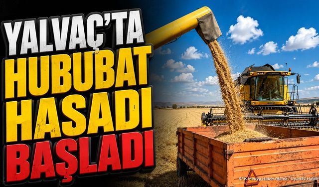 Hububat Hasadı Başladı: Kaymakam Direksiyona Geçti