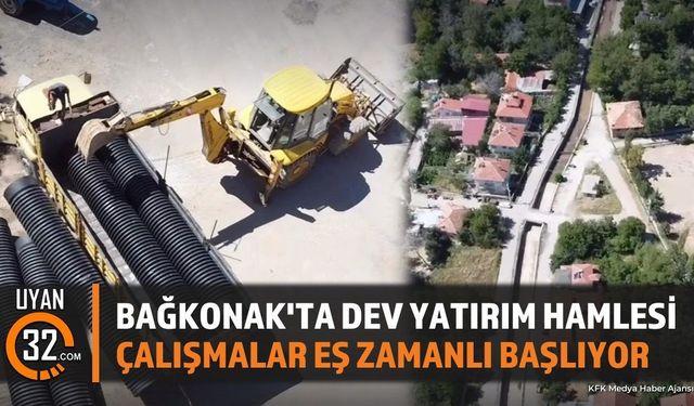 Isparta Bağkonak Köyü'nde Dev Yatırım Hamlesi Başladı
