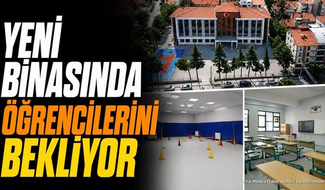 Isparta Ülkü Ortaokulu Yeni Binasıyla Eğitime Hazır