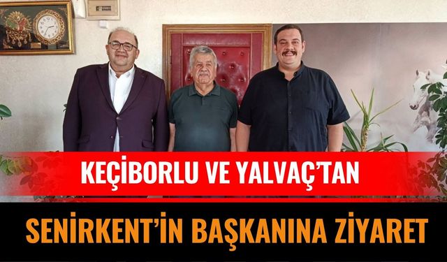 Isparta’da Belediye Başkanlarını Buluşturan Ziyaret
