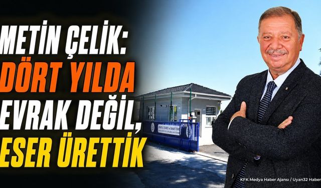 ITSO Başkanı Metin Çelik 4 Yıllık Çalışmalarını Değerlendirdi