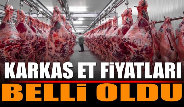 Karkas Et Fiyatları Belli Oldu 2026 Dana Kuzu Kesim Fiyatları