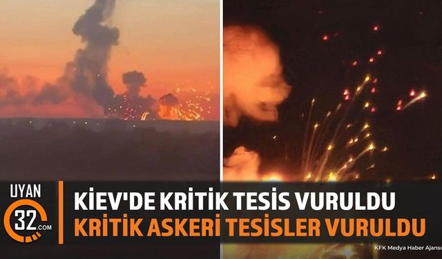 Rusya Kiev'deki Kritik Tesisi Vurdu: Ukrayna'dan Yanıt Geldi