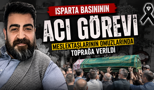 Şeref Çalışkan Meslektaşlarının Omuzlarında Toprağa Verildi