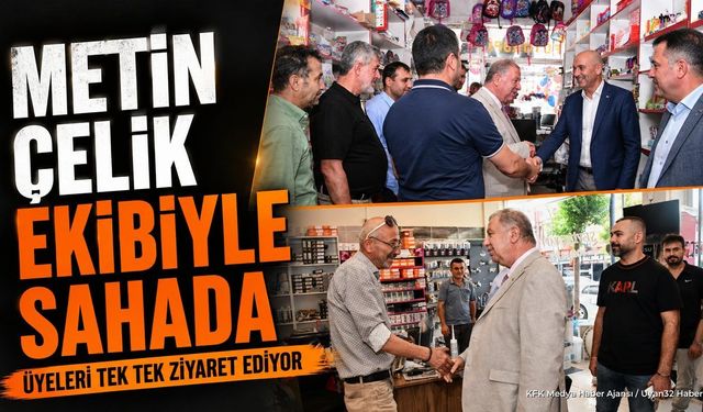 Metin Çelik ve Mavi Liste Ekibinden Saha Ziyareti