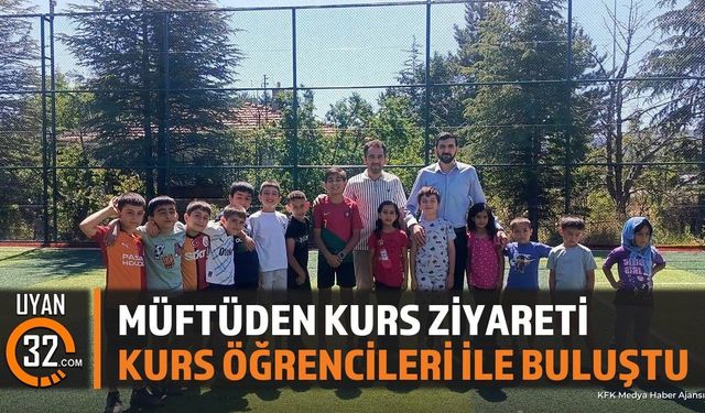 Müftü İbrahim Kanık Yaz Kur'an Kurslarını Ziyaret Etti