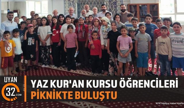 Şarkikaraağaç'ta Kur'an Kursu Öğrencileri İçin Piknik Düzenlendi