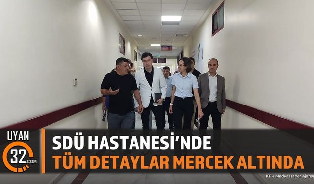 SDÜ Hastanesinde SKS Kapsamında Bina Turu Gerçekleştirildi