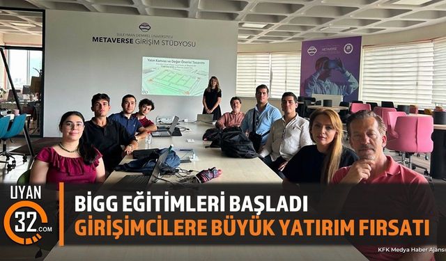SDÜ'de BİGG Yeni Dönem Eğitimleri Başladı: 6 Ekip Sahada