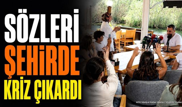 Yalçın Koşukavak'ın Kadın Gazetecilere Yönelik Sözleri Tepki Çekti