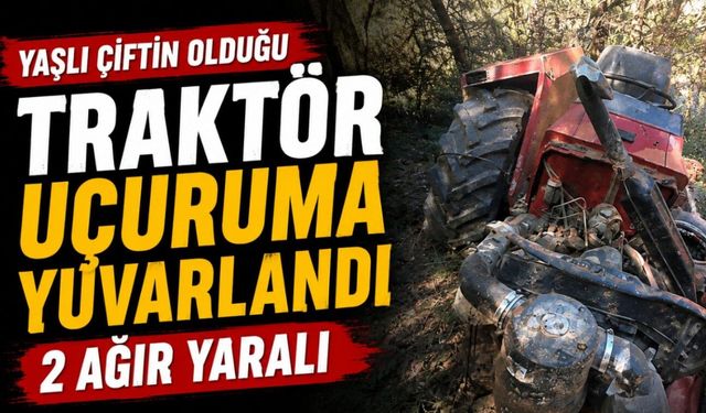 Yalvaç'ta Feci Traktör Kazası: Yaşlı Çift Ağır Yaralandı