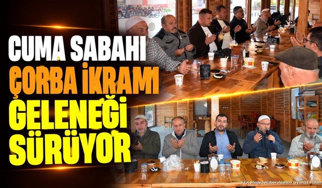 Eğirdir Belediyesi Her Cuma Çorba İkramı Yapıyor
