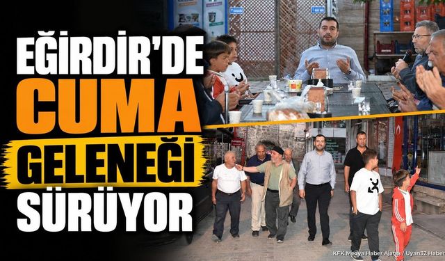 Eğirdir'de Cuma Geleneği Sürüyor: Vatandaşlara Sıcak Çorba İkramı