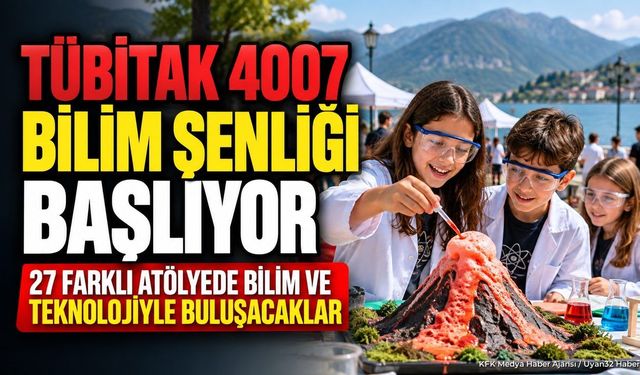Eğirdir’de TÜBİTAK 4007 Bilim Şenliği Heyecanı Başlıyor