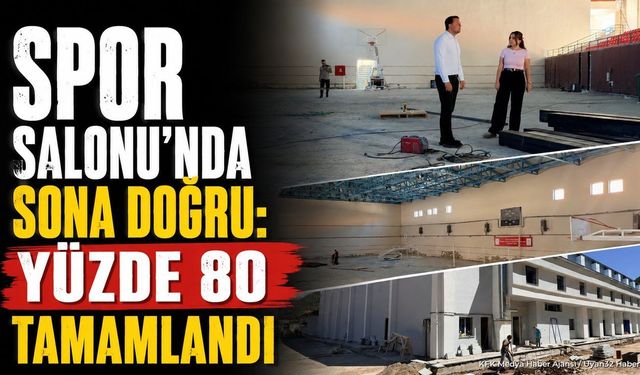 Eğirdir Spor Salonu'nda %80 tamamlandı: Tesiste neler yenileniyor?