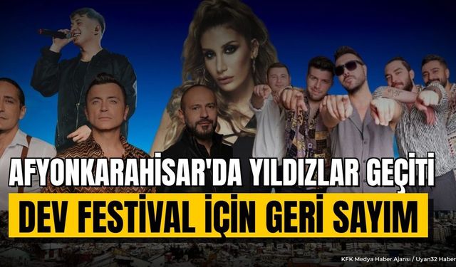 Gastro Afyon Festivali Tarihleri Belli Oldu: İşte Konser Takvimi