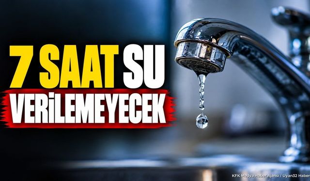 İlçe Genelinde Su Kesintisi: Saat Kaçta Başlayacak?