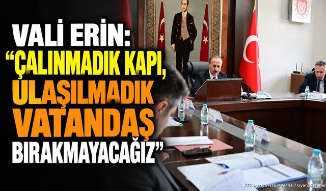 Isparta'da Sosyal Yardım Zirvesi: Vali Erin'den Önemli Mesajlar