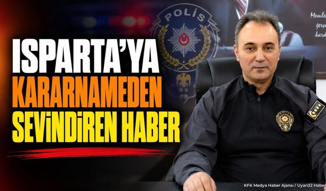 Isparta İl Emniyet Müdürü Erdem Bildirici Görevine Devam Ediyor
