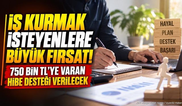Isparta İŞKUR'dan Hibe Desteği: 750 Bin TL'ye Kadar Verilecek