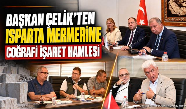 Isparta Mermeri İçin Coğrafi İşaret Hamlesi: 4 Tür Tescilleniyor