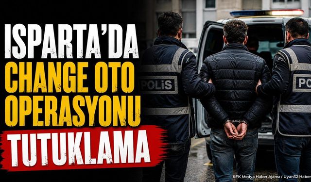 Isparta'da 'Change Oto' Operasyonu: İş İnsanı Tutuklandı