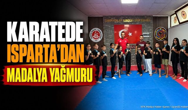 Ispartalı Karateciler İzmir'den Madalyayla Döndü: İşte O İsimler