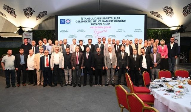 İstanbul'daki Ispartalılar 3. Buluşmada Bir Araya Geldi