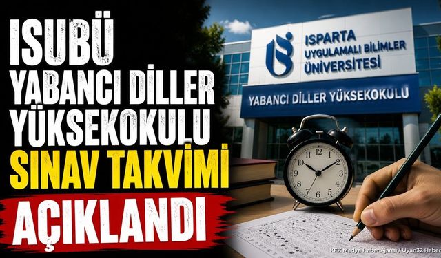 ISUBÜ'den sınavlara katılacaklara duyuru: Eylül ayı sınav takvimi belli oldu!