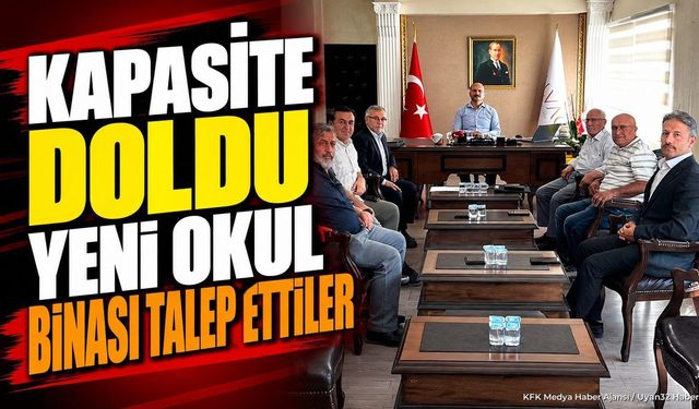 Kapasite Doldu: Yeni Okul Binası İçin Girişim Başlatıldı