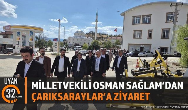 Milletvekili Osman Sağlam Çarıksaraylar Beldesini Ziyaret Etti