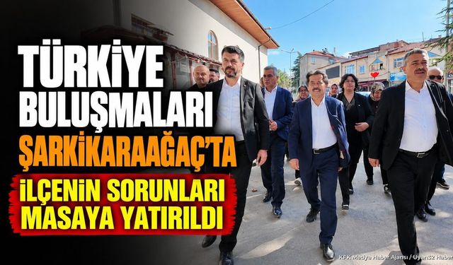 Milletvekili Osman Sağlam'dan Şarkikaraağaç'a Ziyaret