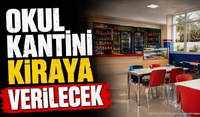 Şarkikaraağaç'ta kantin işletmek isteyenlere fırsat: İhale için ne gerekli?