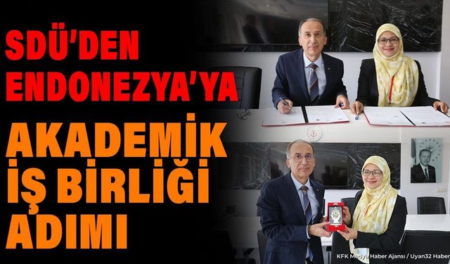 Sdü’den Endonezya’ya Akademik İş Birliği Adımı