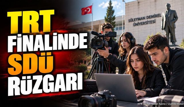 SDÜ'lü Öğrencilerden TRT'de Büyük Başarı: 6 Proje Finale Yükseldi