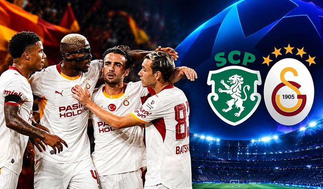 Sporting Lizbon - Galatasaray maçı şifresiz veren kanallar! GS maçı hangi kanalda, saat kaçta?