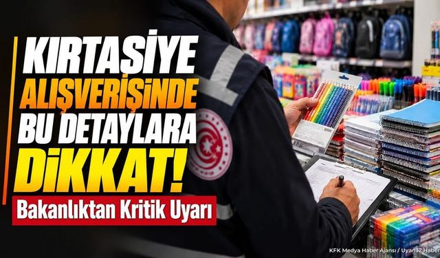 Ticaret Bakanlığı'ndan Kırtasiye Uyarısı: Velilere Kritik Çağrı