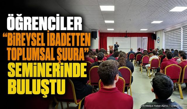 Yalvaç İmam Hatip Lisesi’nde Seminer Düzenlendi