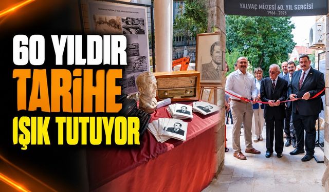 Yalvaç Müzesi 60’ıncı Yılını Özel Sergiyle Kutladı
