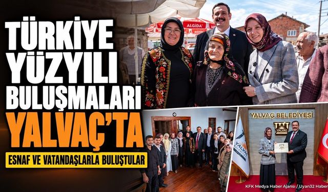 Zehranur Aydemir Yalvaç'ta Vatandaşlar ve Esnafla Buluştu