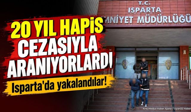 20 Yıl 7 Ay Hapis Cezasıyla Aranan 2 Şahıs Yakalandı