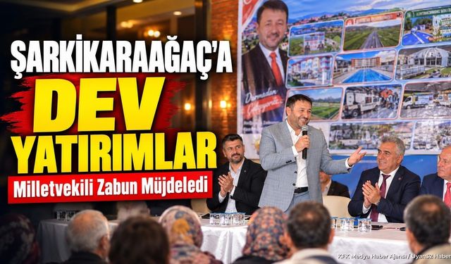 AK Parti Şarkikaraağaç'ta İstişare Toplantısı: Dev Projeler Açıklandı