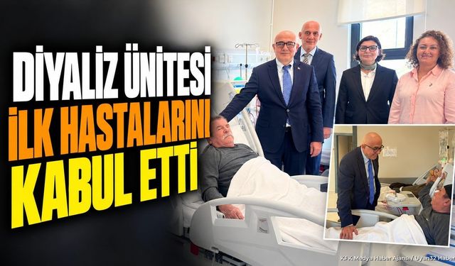Aksu Devlet Hastanesi'nde Diyaliz Ünitesi Açıldı