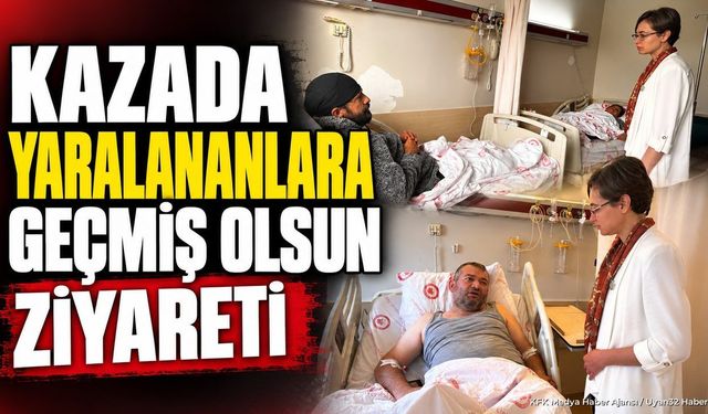Başhekim Ercan’dan kazada yaralananlara geçmiş olsun ziyareti